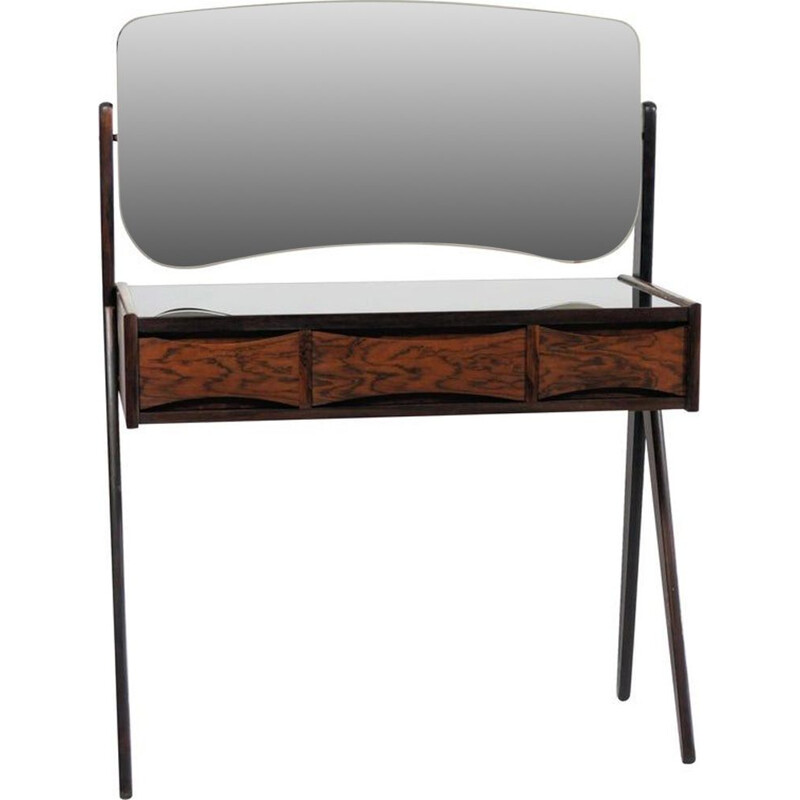 Vintage Rosewood Dressing Table by Arne Vodder 1950