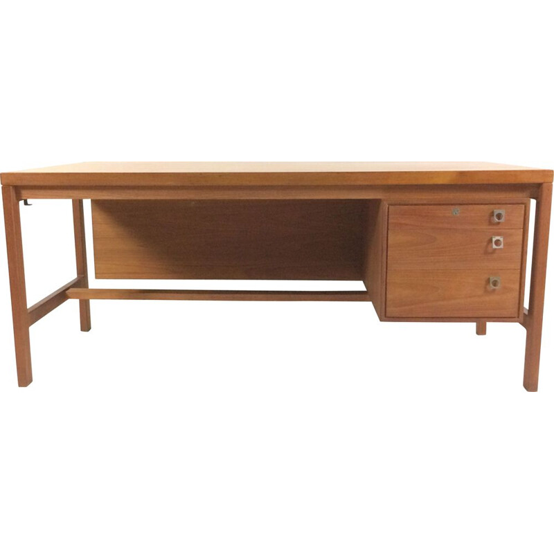 Vintage Arne Vodder Executive Desk in Teak by Sibast, 1960