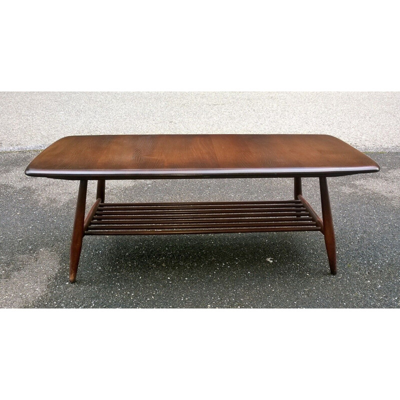 Vintage coffee table by lucian Ercolani for Ercol 1960