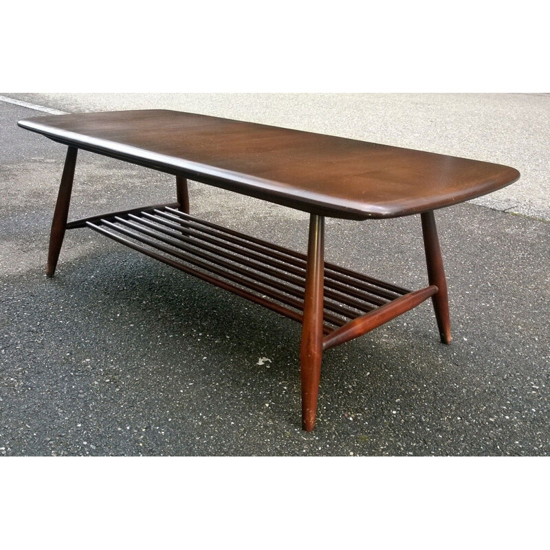 Vintage coffee table by lucian Ercolani for Ercol 1960