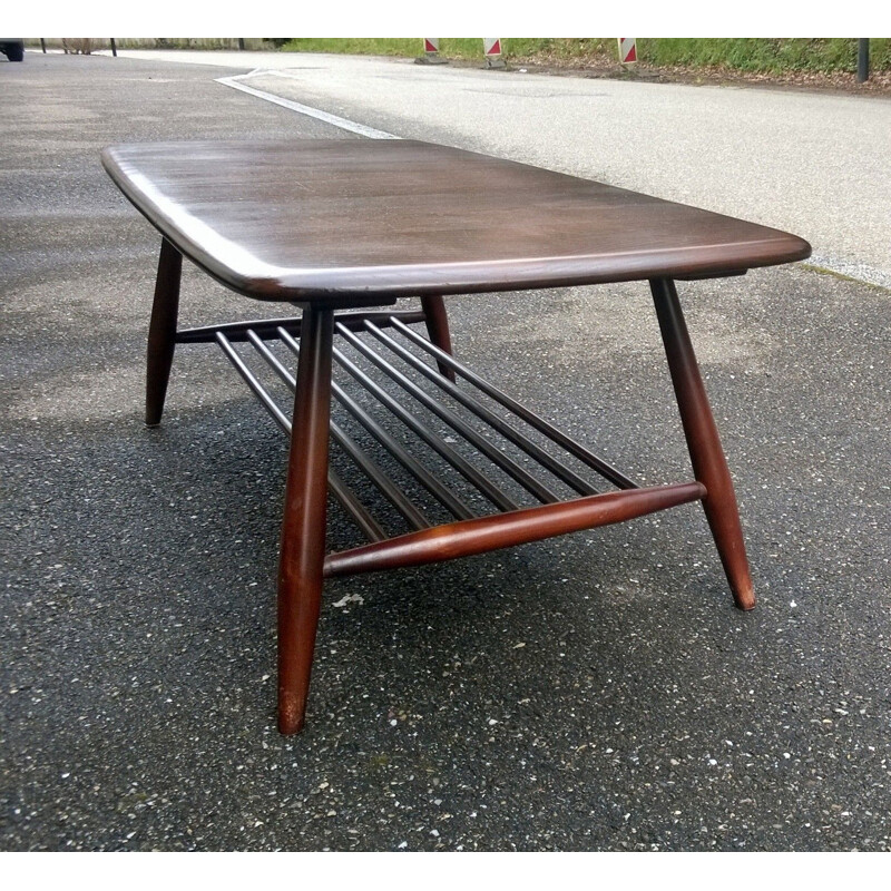 Vintage coffee table by lucian Ercolani for Ercol 1960