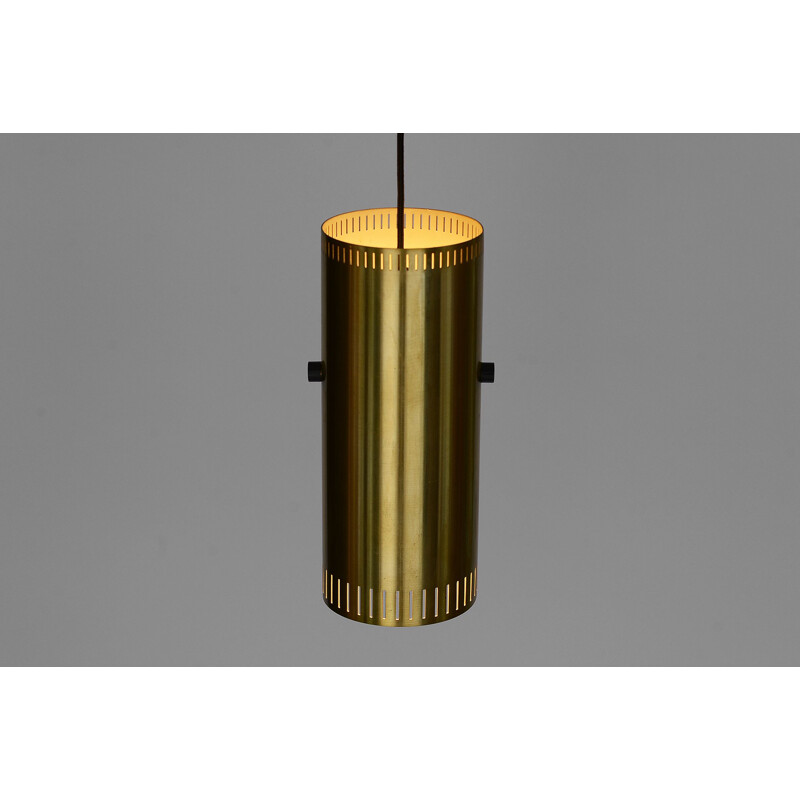 Vintage Pendant light "Cylinder I" by Jo Hammerborg for Fog & Mørup. Denmark 1960