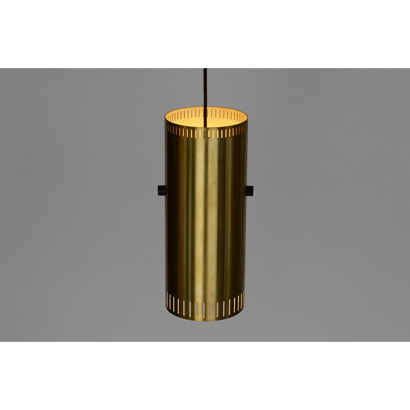 Vintage Pendant light "Cylinder I" by Jo Hammerborg for Fog & Mørup. Denmark 1960