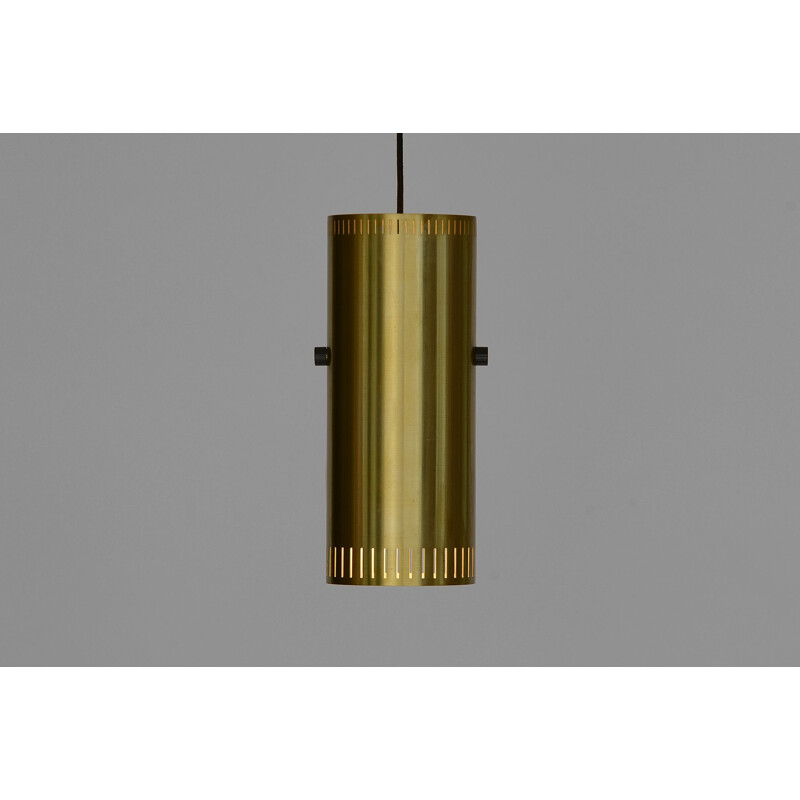 Vintage Pendant light "Cylinder I" by Jo Hammerborg for Fog & Mørup. Denmark 1960