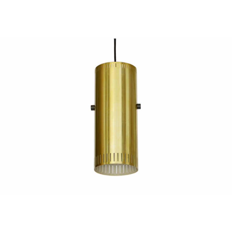 Vintage Pendant light "Cylinder I" by Jo Hammerborg for Fog & Mørup. Denmark 1960