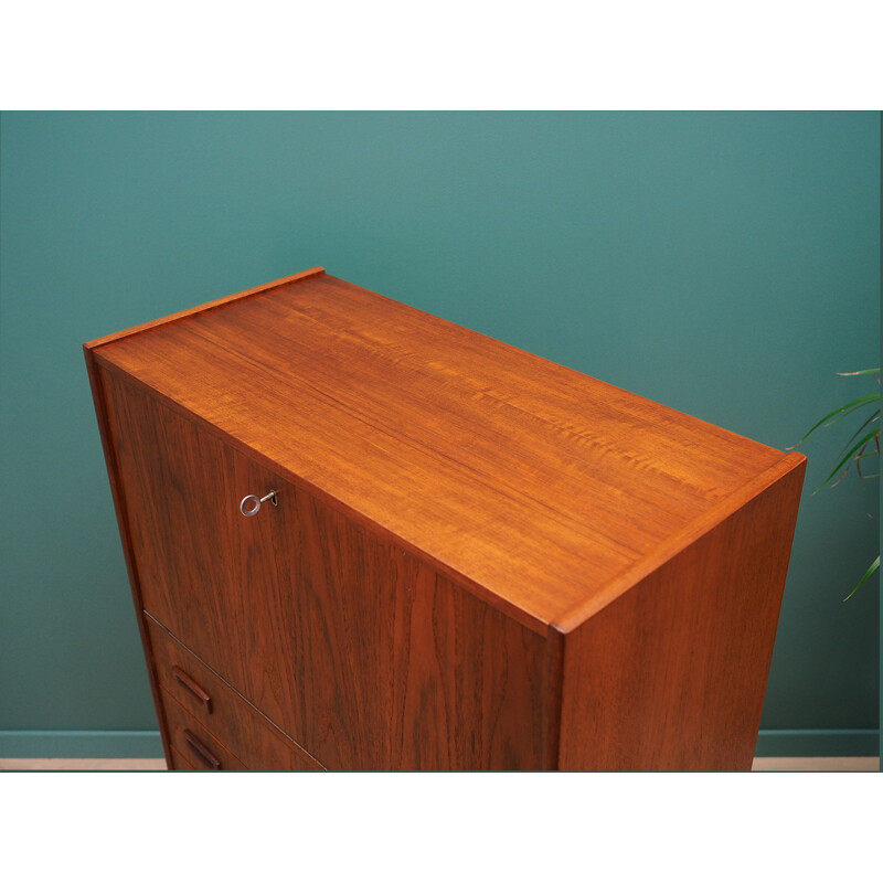 Teak vintage chest of drawer, 1960