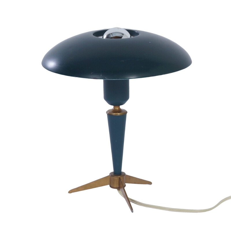 Lampe de table vintage "Bijou" à trépied de Louis Kalff pour Philips, 1950