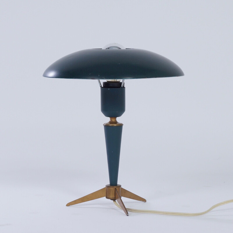 Vintage "Bijou" driepoot tafellamp van Louis Kalff voor Philips, 1950