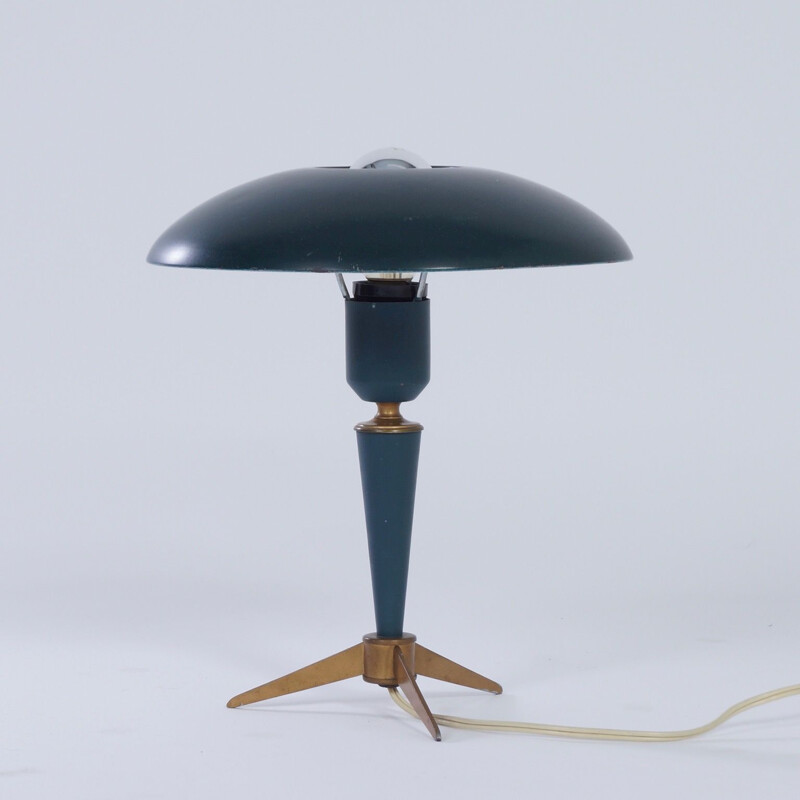 Vintage "Bijou" tripod table lamp by Louis Kalff for Philips, 1950