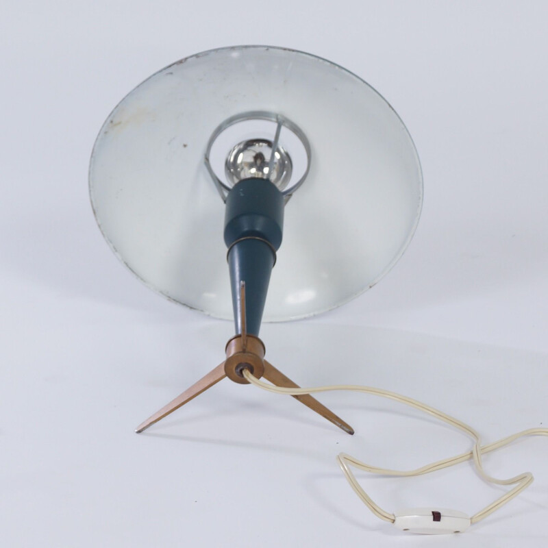 Lámpara de sobremesa trípode "Bijou" de Louis Kalff para Philips, 1950