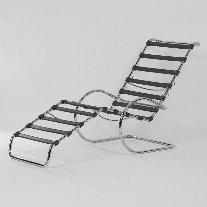 Vintage MR Longue Chair by Mies van der Rohe for Knoll, 2000s