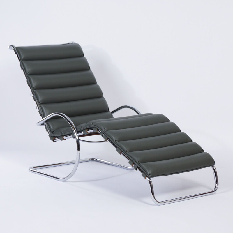 Vintage MR Longue Chair by Mies van der Rohe for Knoll, 2000s