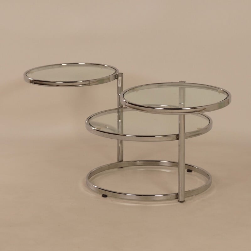 Vintage Glass Coffee Table by Leitmotiv, 1990s