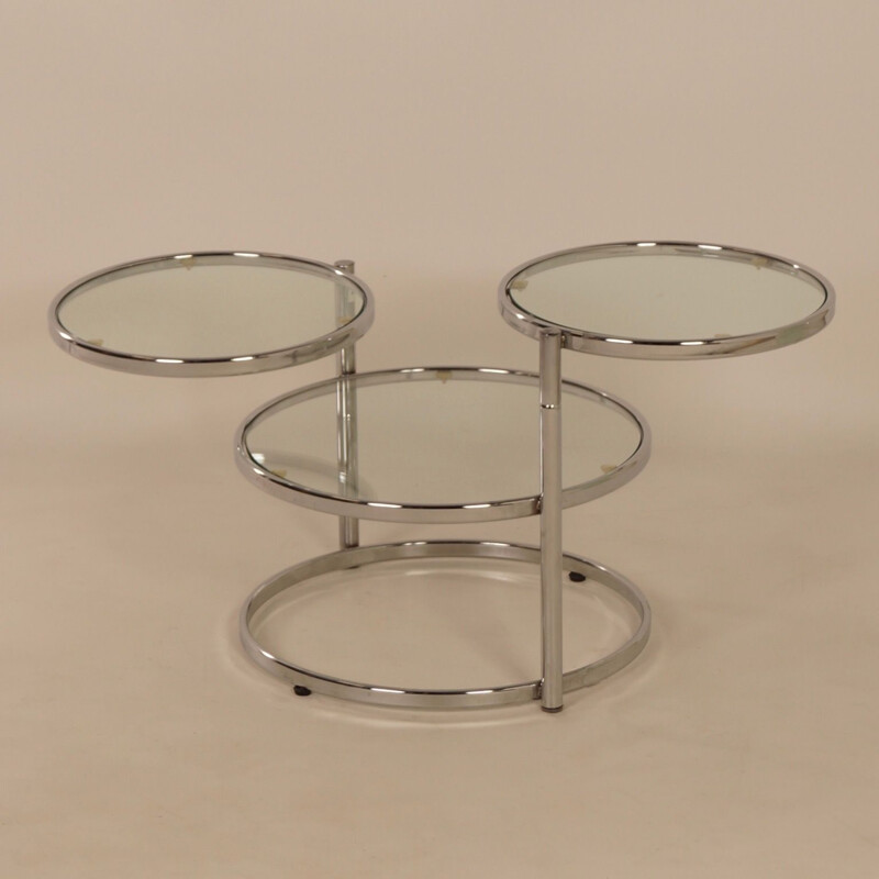 Vintage Glass Coffee Table by Leitmotiv, 1990s