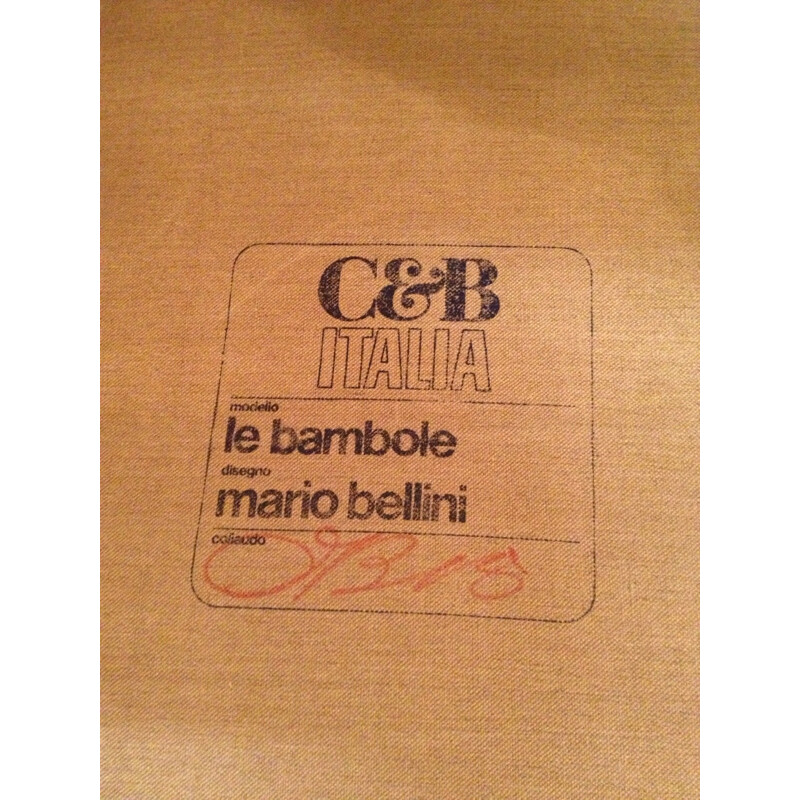 Sofa "Le Bambole" Mario Bellini - 1972
