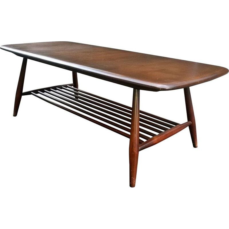 Vintage coffee table by lucian Ercolani for Ercol 1960