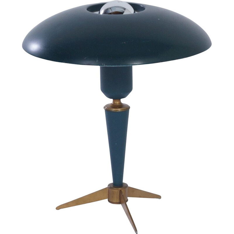 Vintage "Bijou" tripod table lamp by Louis Kalff for Philips, 1950