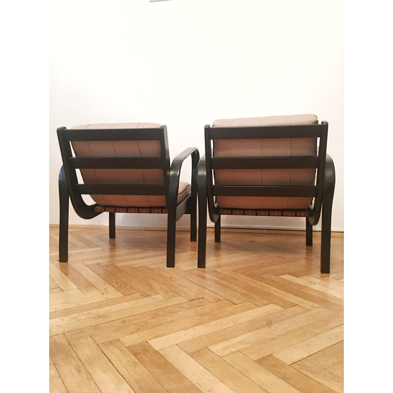 Set aus 2 Vintage-Sesseln von Karel Kozelka und Antonin Kropacek, 1940