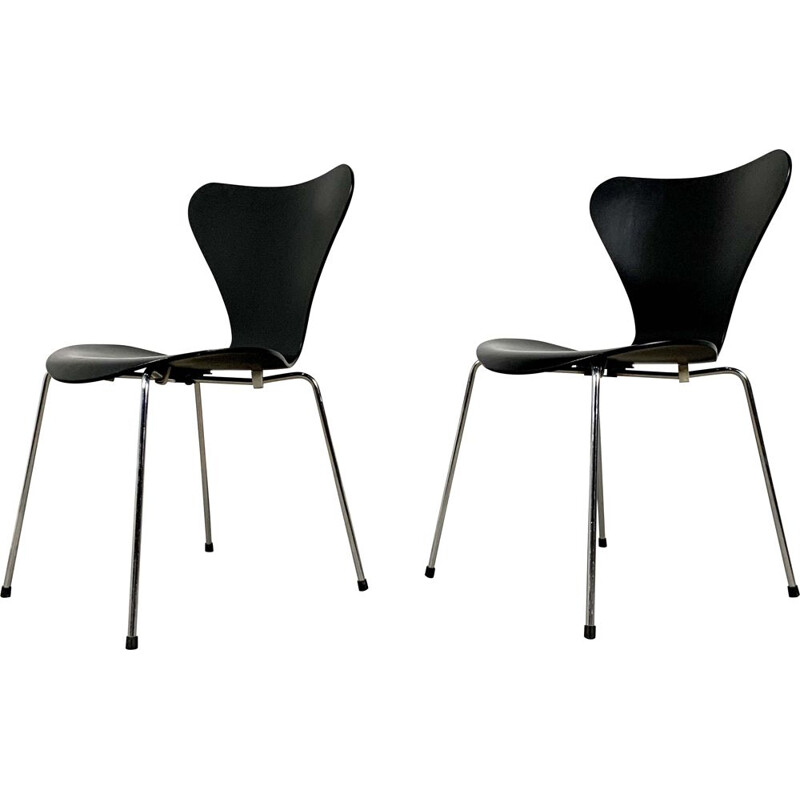 Pair of vintage Butterfly Chairs by Arne Jacobsen for Fritz Hansen, 1960