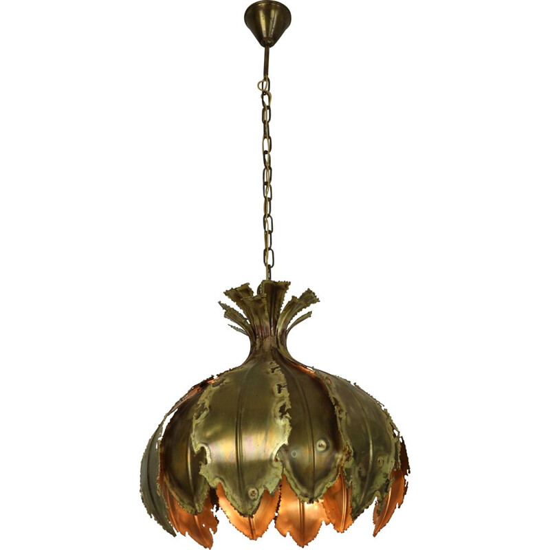 Vintage pendant lamp model 6395 by Svend Aage Holm Sørensen for Holm Sørensen and Co, Denmark 1960