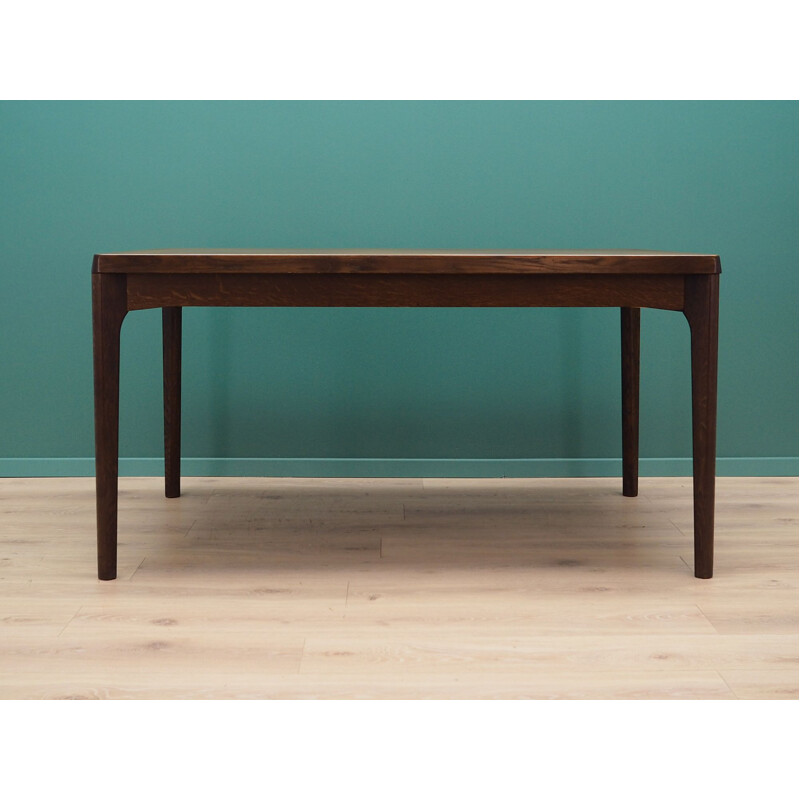 Oak vintage table by H. Kjaernulf, 1970s