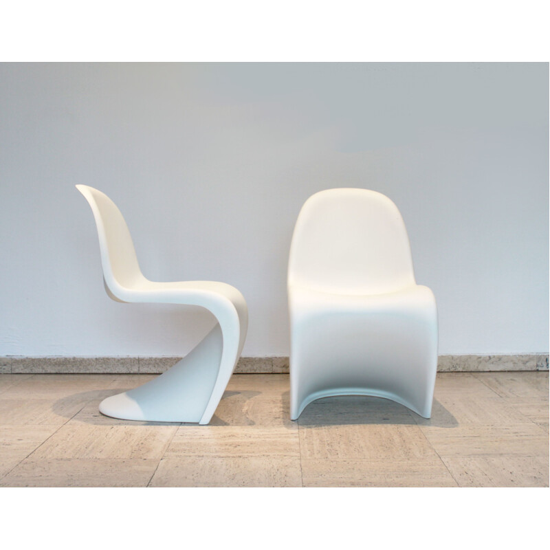 Set of 4 Panton chairs by Verner Panton for Vitra, 1999