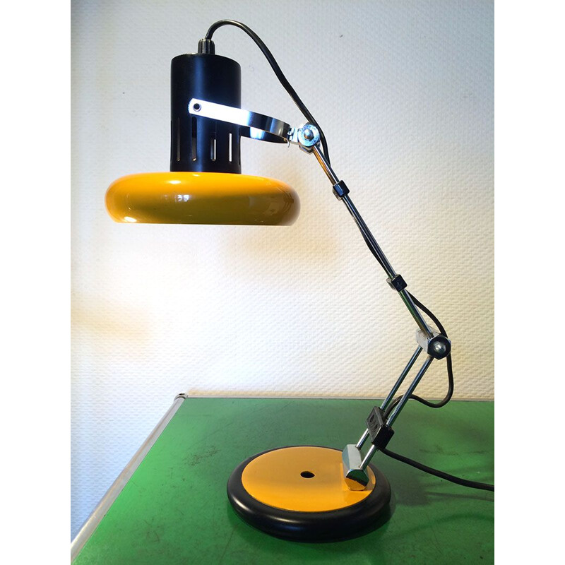 Metal desk lamp, 1970