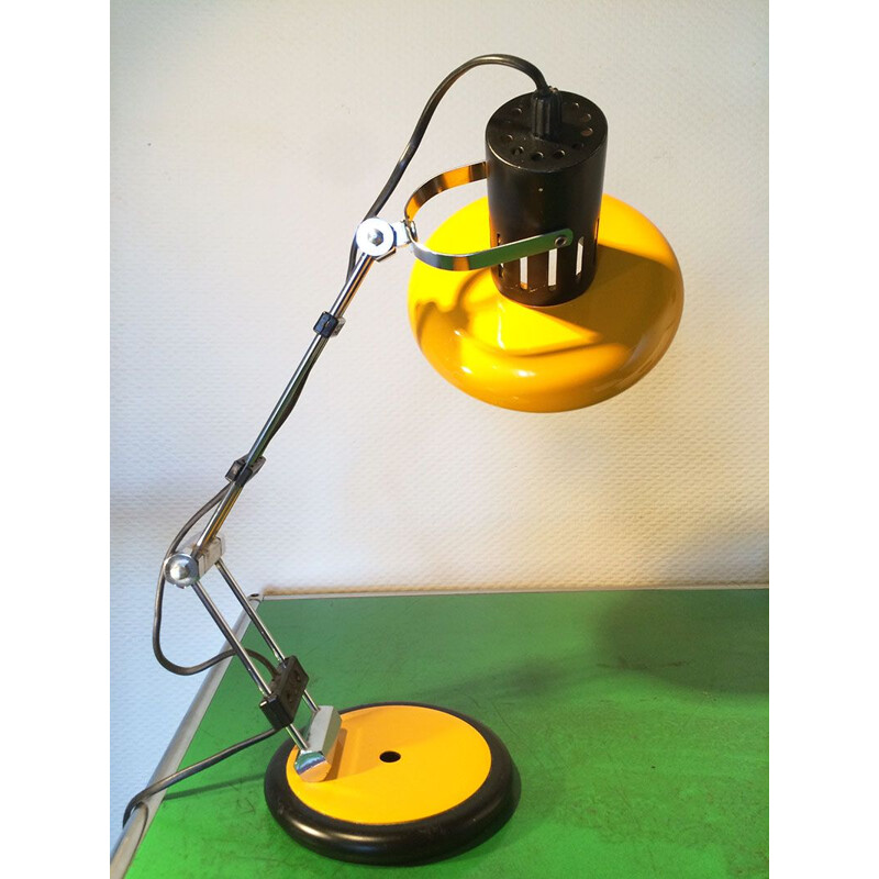 Metal desk lamp, 1970