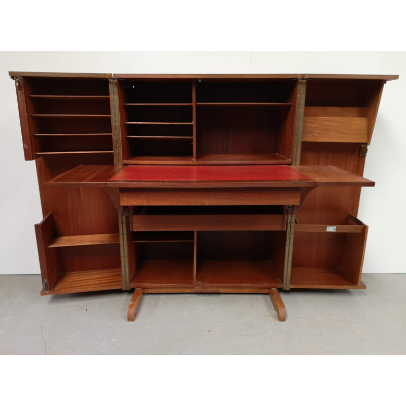 VIntage closed wooden box desk