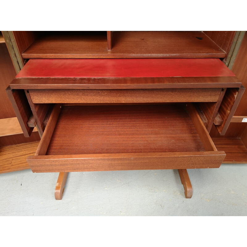 VIntage closed wooden box desk