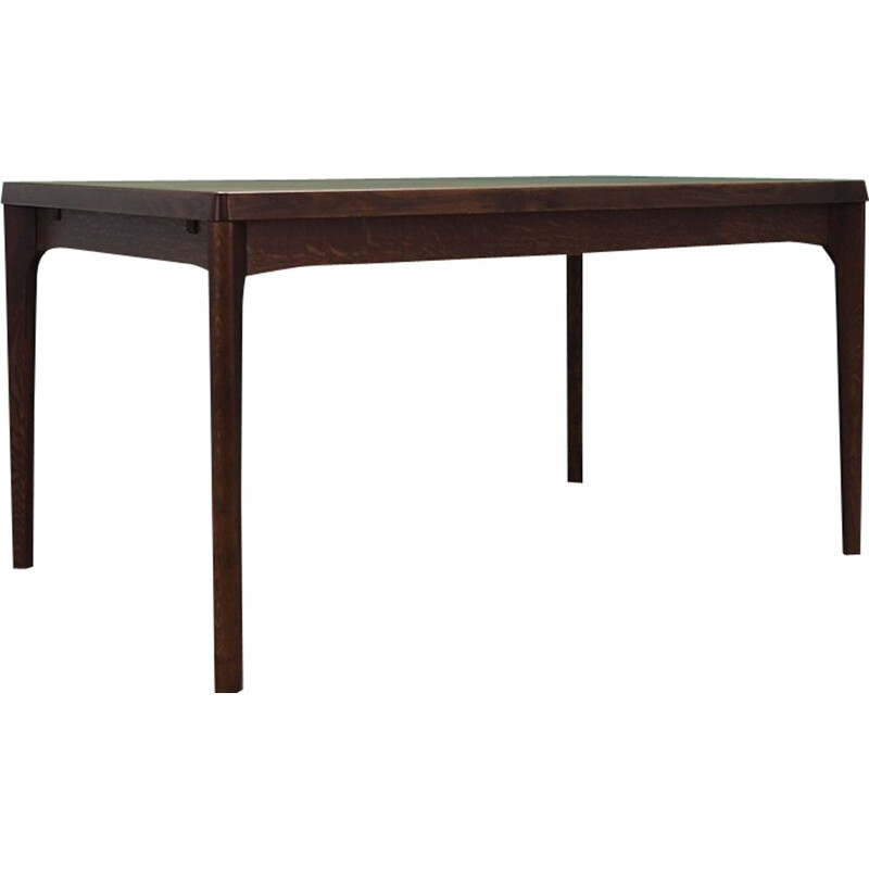 Table vintage en chêne par H. Kjaernulf, 1970