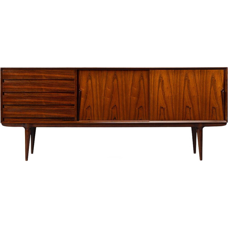 Rosewood vintage model 18 Sideboard by Gunni Omann for Omann Jun, 1960s