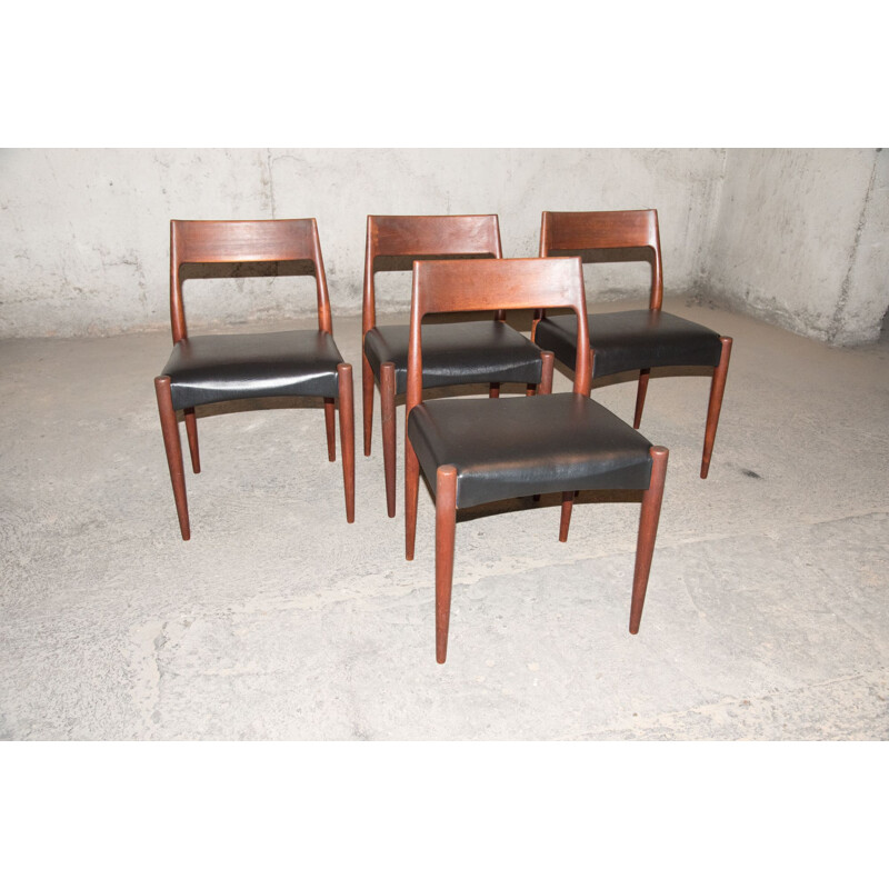 Set of 4 vintage chairs, model MK175, 1961