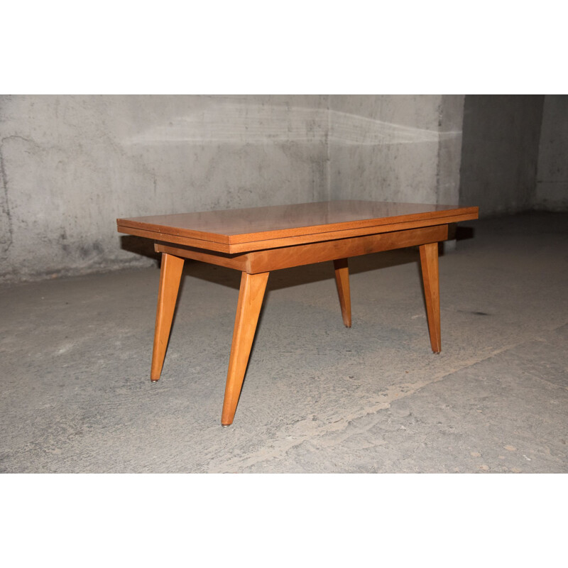 Vintage convertible table Albert Ducrot 1950