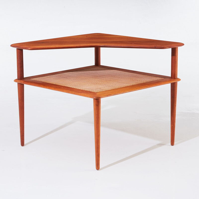 Vintage coffee table in teak "Minerva" by Peter Hvidt - Orla Molgaard-Nielsen, 1960s