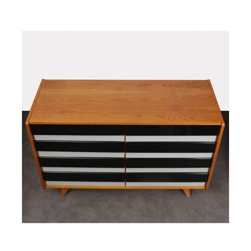 Vintage chest of drawers model U-453, by Jiri Jiroutek, 1960