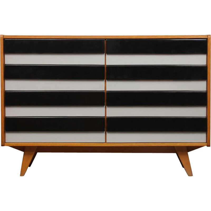 Vintage chest of drawers model U-453, by Jiri Jiroutek, 1960