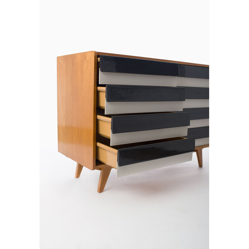 Vintage sideboard U 453 by Jiří Jiroutek for Interier Praha, 1960s