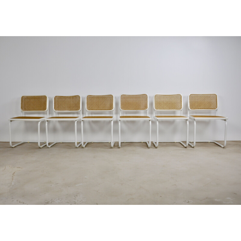 Set of 6 vintage chairs B32 By Marcel Breuer