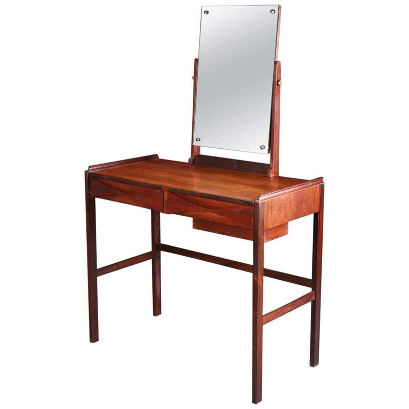 Vintage rosewood dressing table by Arne Vodder  for N.C Mobler, 1960