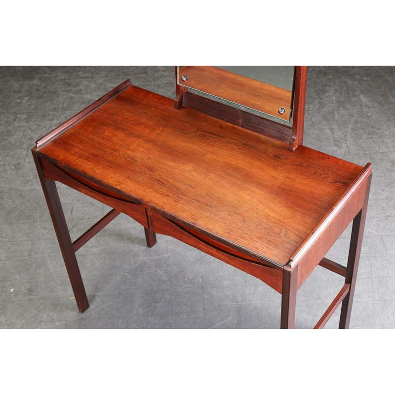 Vintage rosewood dressing table by Arne Vodder  for N.C Mobler, 1960