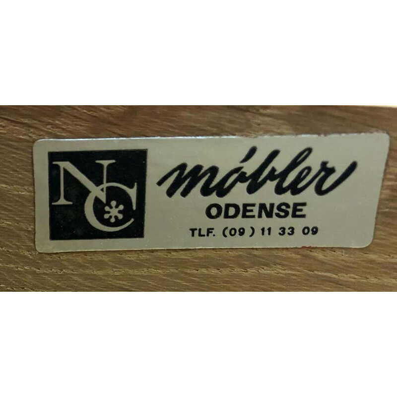 Coiffeuse vintage en palissandre par Arne Vodder pour N.C Mobler, 1960