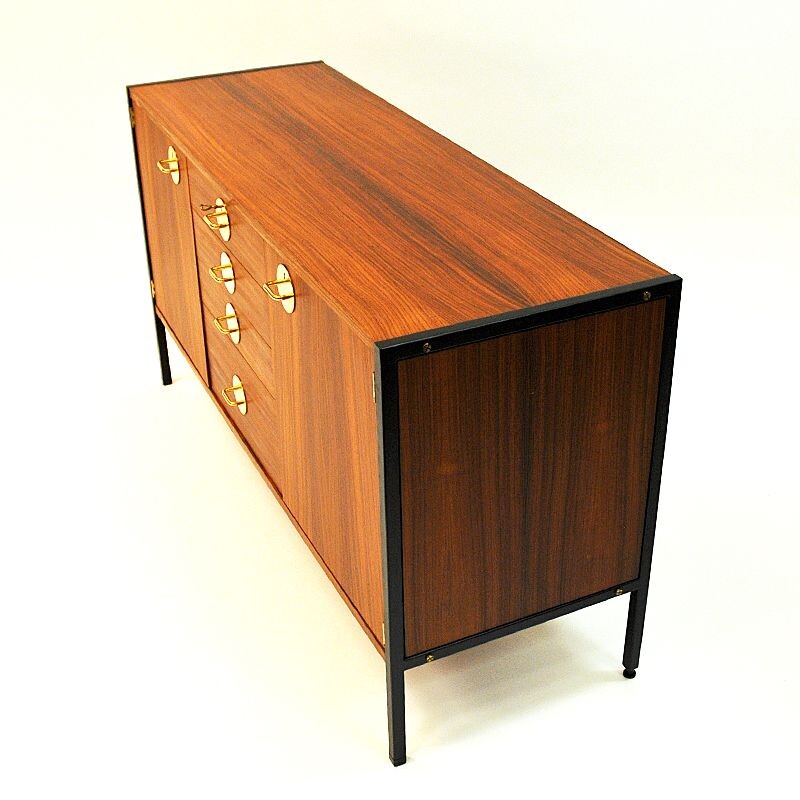 Vintage teak sideboard Triva by Erik Herløw for NK, Sweden, 1960s