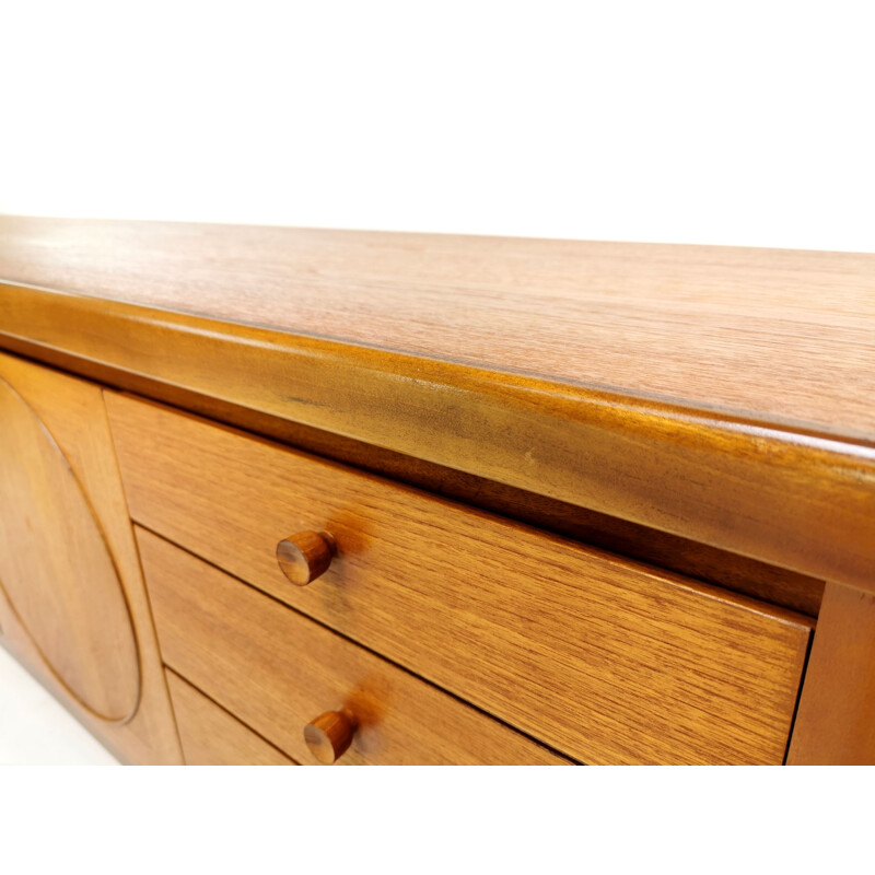 Vintage Nathan Circles teak sideboard, 1960-1970 