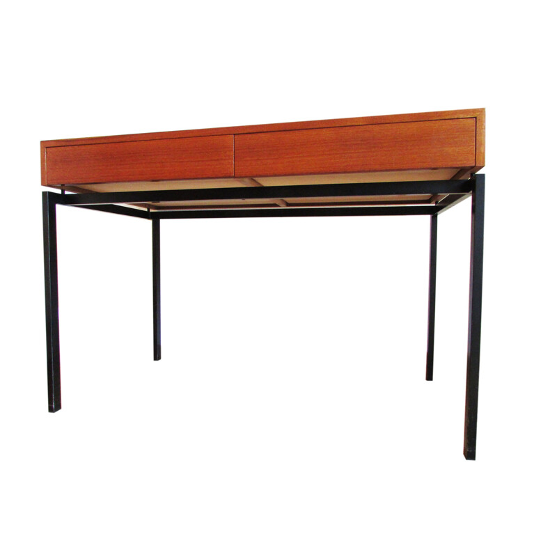 Zingg-Lamprecht desk in teak, Dieter WAECKERLIN - 1960s