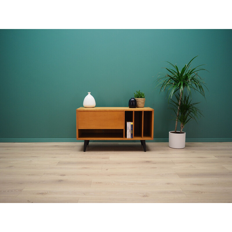 Scandinavian ash vintage cabinet, 1970