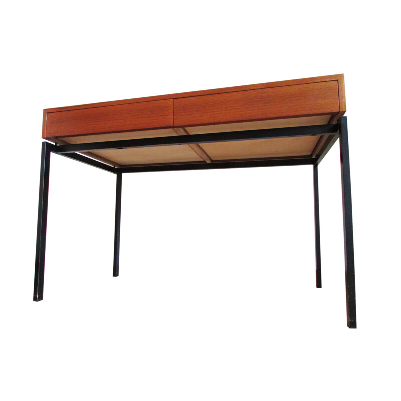 Zingg-Lamprecht desk in teak, Dieter WAECKERLIN - 1960s