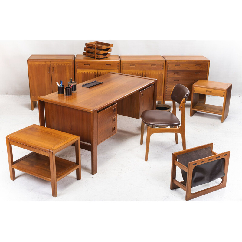 Danish vintage office Set, 1960s