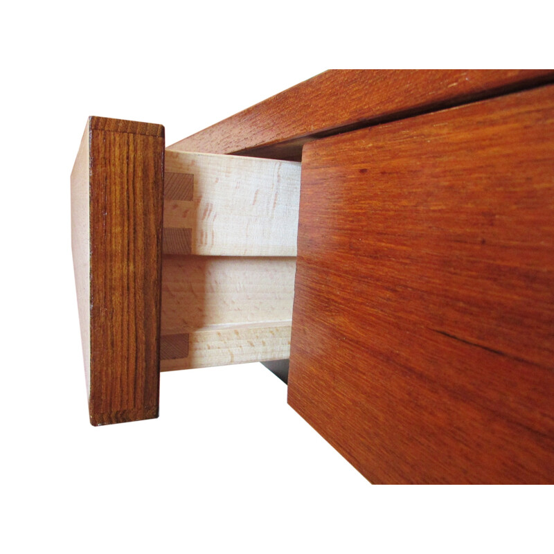 Zingg-Lamprecht desk in teak, Dieter WAECKERLIN - 1960s