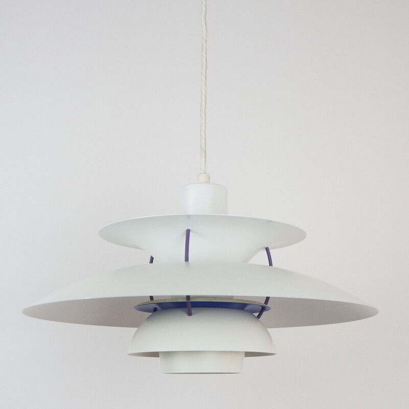 Danish vintage pendant lamp PH 5, Poul Henningsen, Louis Poulsen, Denmark, 1958